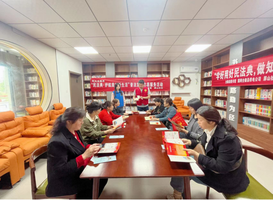 襄河鎮：巾幗普法潤民心